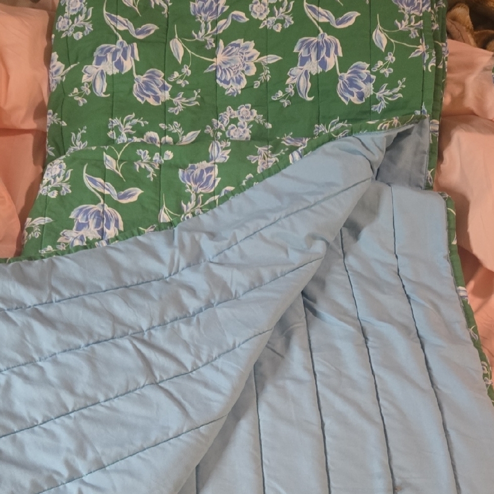 Draper James Green Floral Quilt Set - Picture 6 of 8